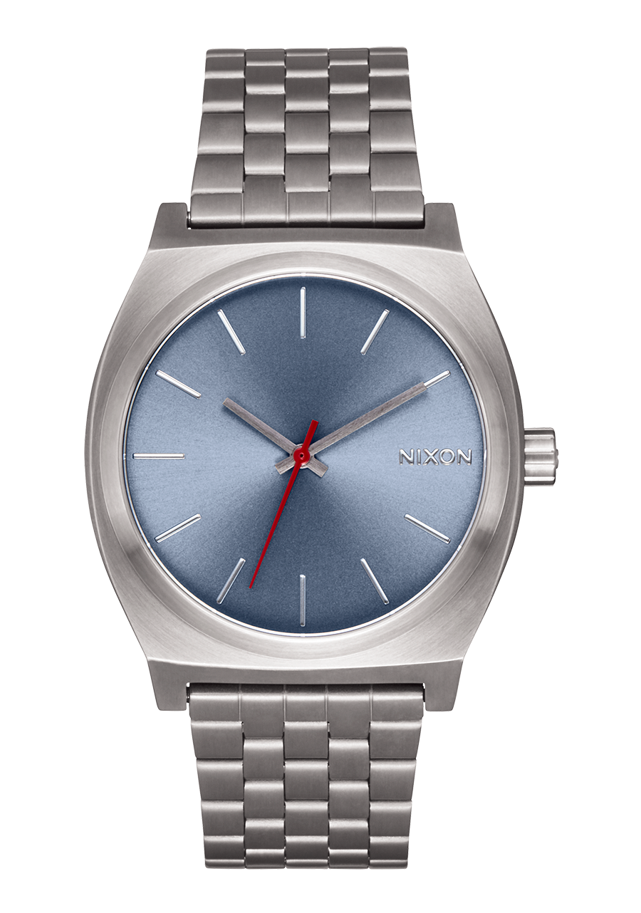 Nixon Time Teller Armbanduhr für Damen in der Farbe Grau mit Armband aus Edelstahl, Wasserdichtigkeit: 10 bar, Gehäusedurchmesser: 32,5 mm, A1130- 5271-00 Nixon Time Teller Armbanduhr für Damen in der Farbe Grau mit Armband aus Edelstahl, Wasserdichtigkeit: 10 bar, Gehäusedurchmesser: 32,5 mm, A1130- 5271-00