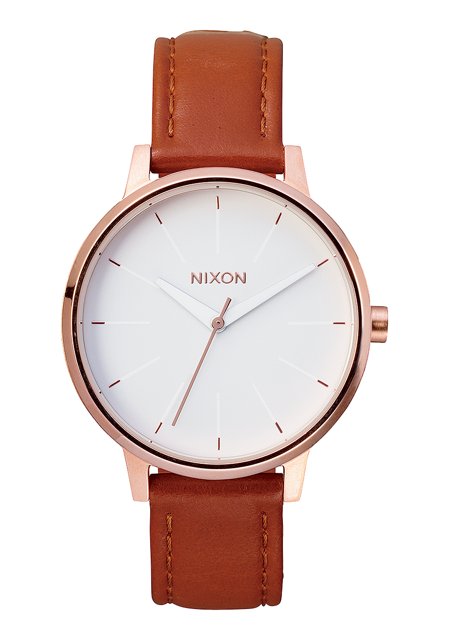 Damenuhren Nixon Uhr Rosegold Nixon Uhr Rosegold Kensington Leder