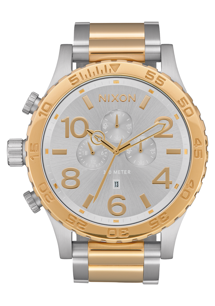 NIXON 51-30 CHRONO ALL GOLD