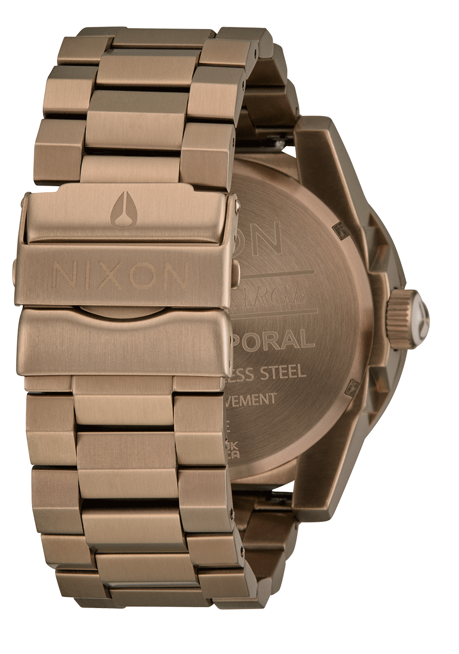 Corporal Stainless Steel - Desert Gold / Arles Blue View 3