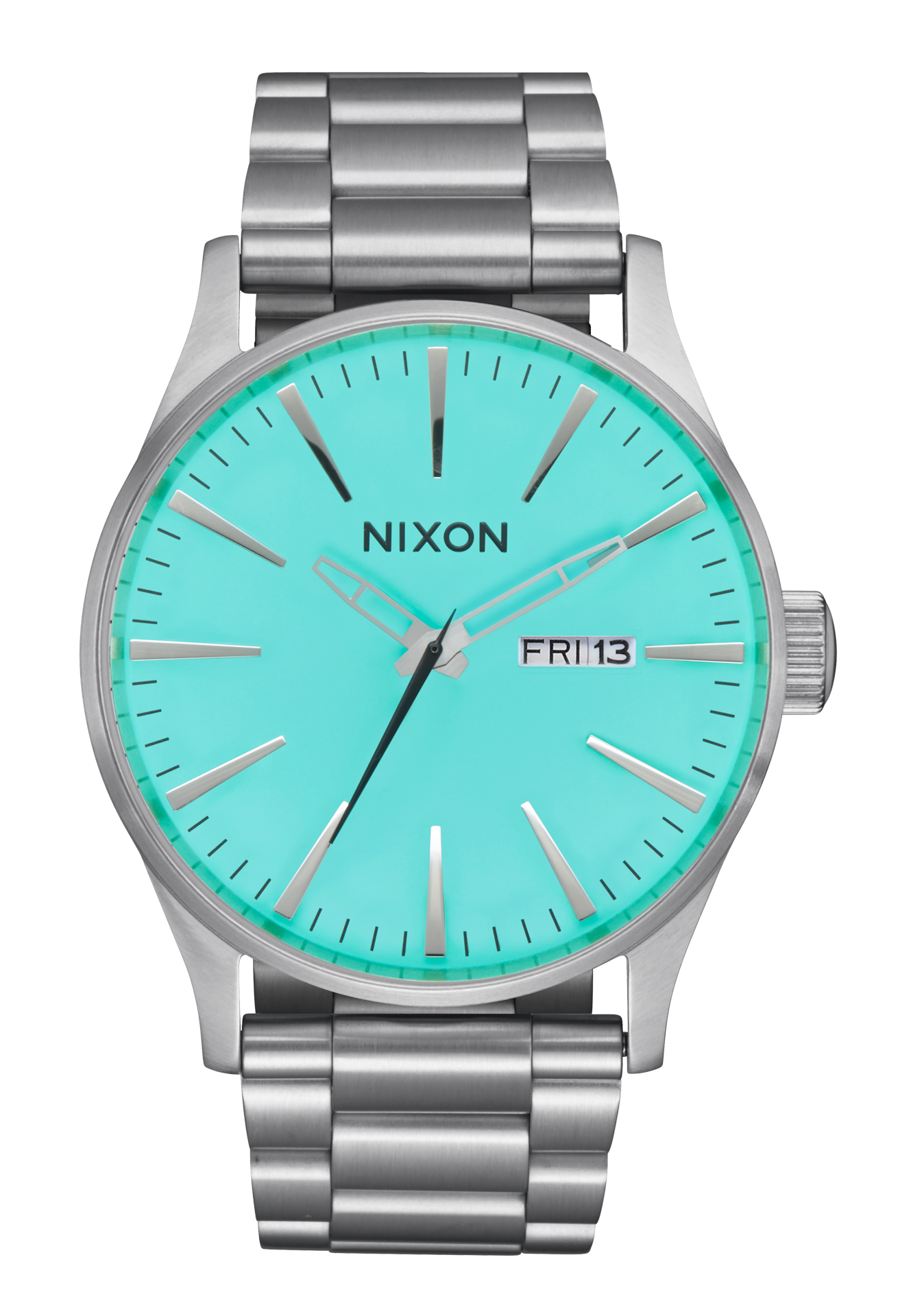 Nixon Sentry Nixon Uhr Datum Einstellen Sentry Edelstahl-Uhr