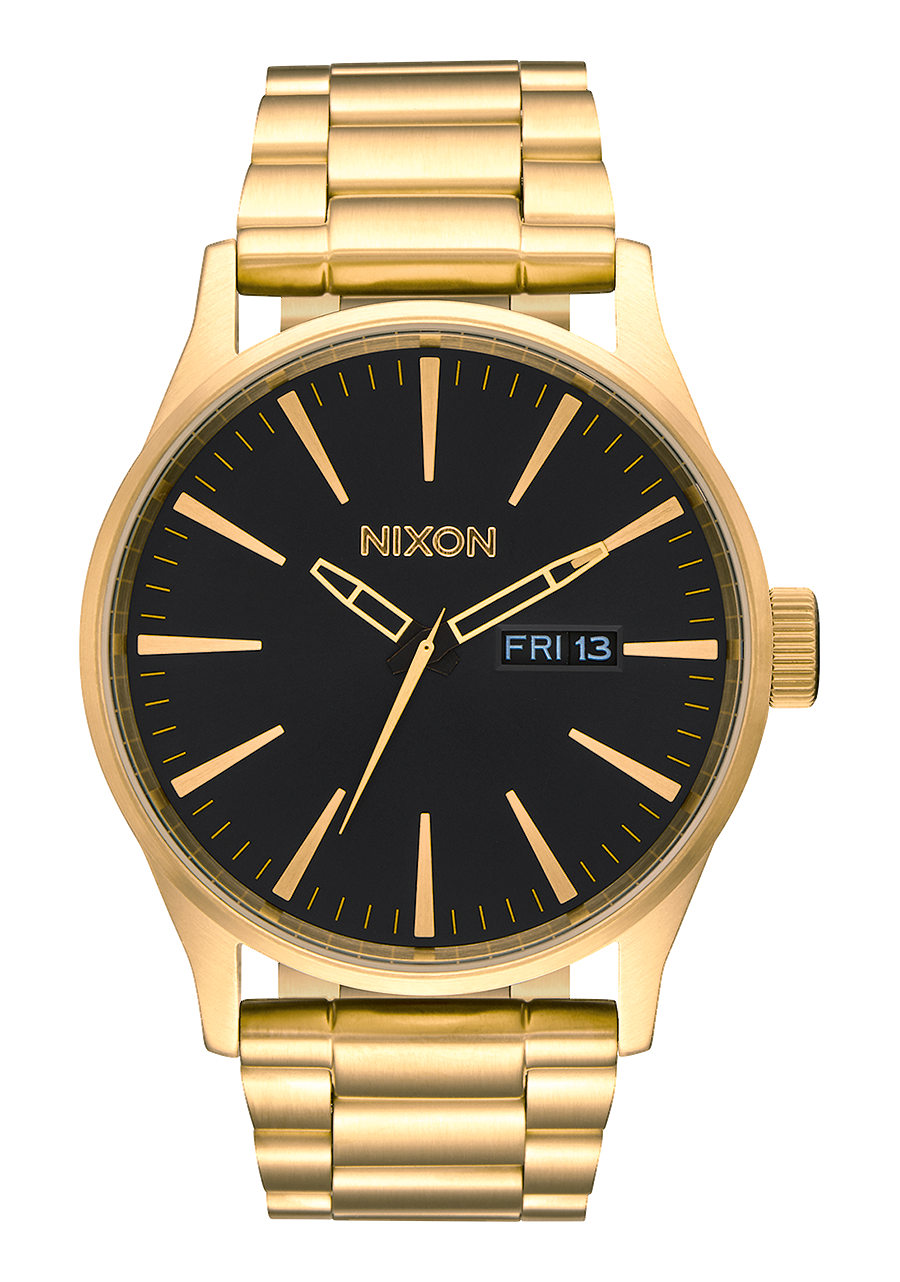 Sentry Edelstahl Uhr Purpurgold Schwarz Herrenuhren Nixon EU