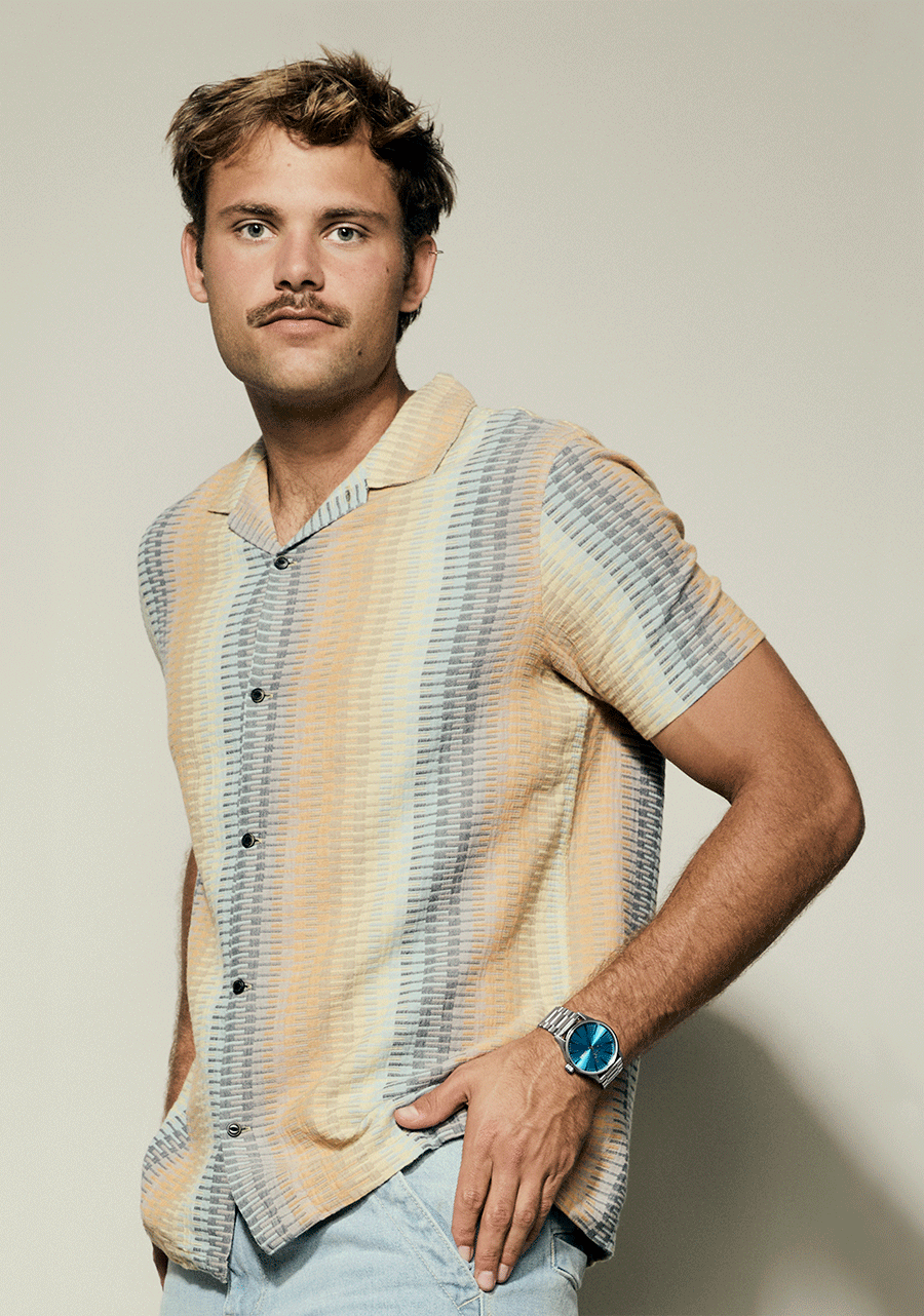 Sentry Stainless Steel - Silver / Byron Blue Ombre View 8