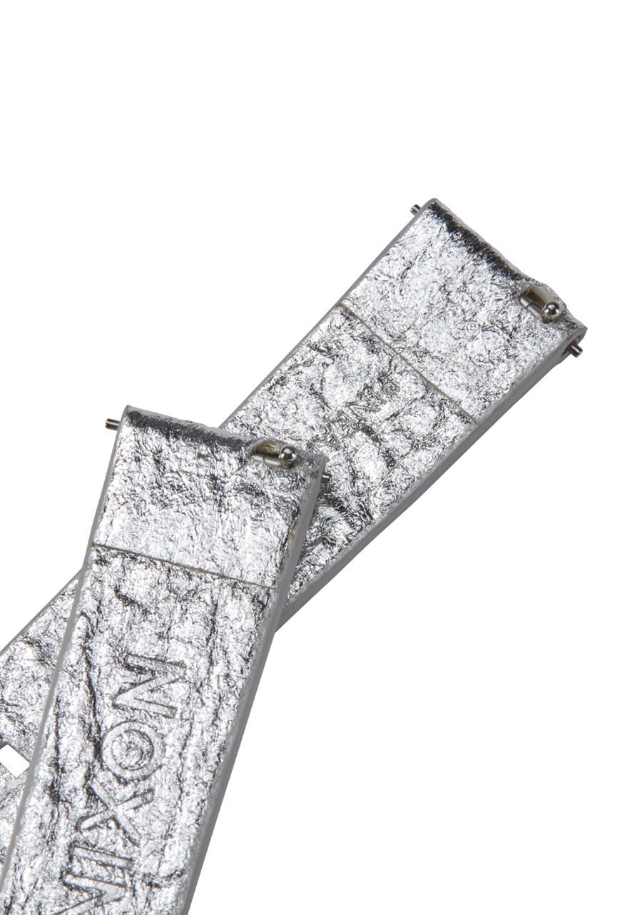 16mm Pineapple Leather Band - Silber-Folie View 4