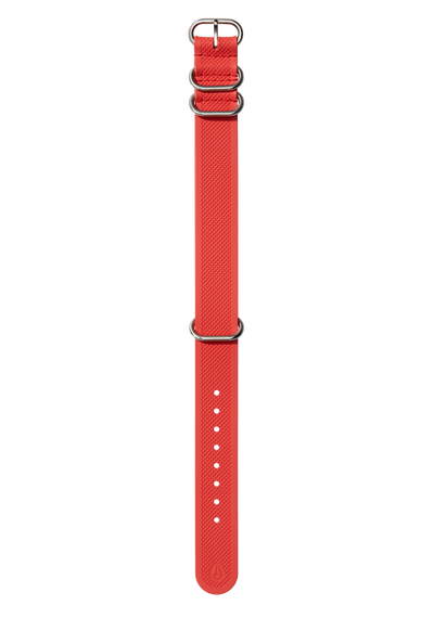 20mm FKM Rubber One Piece Band - Feuer