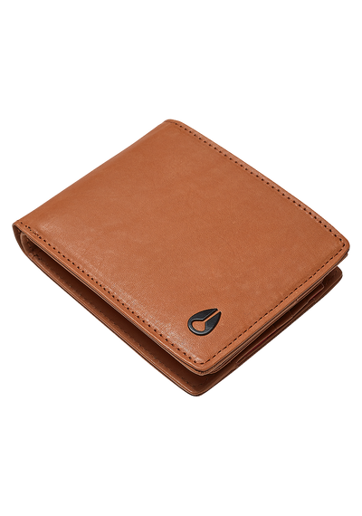 Pass Leder Portemonnaie - Sattel
