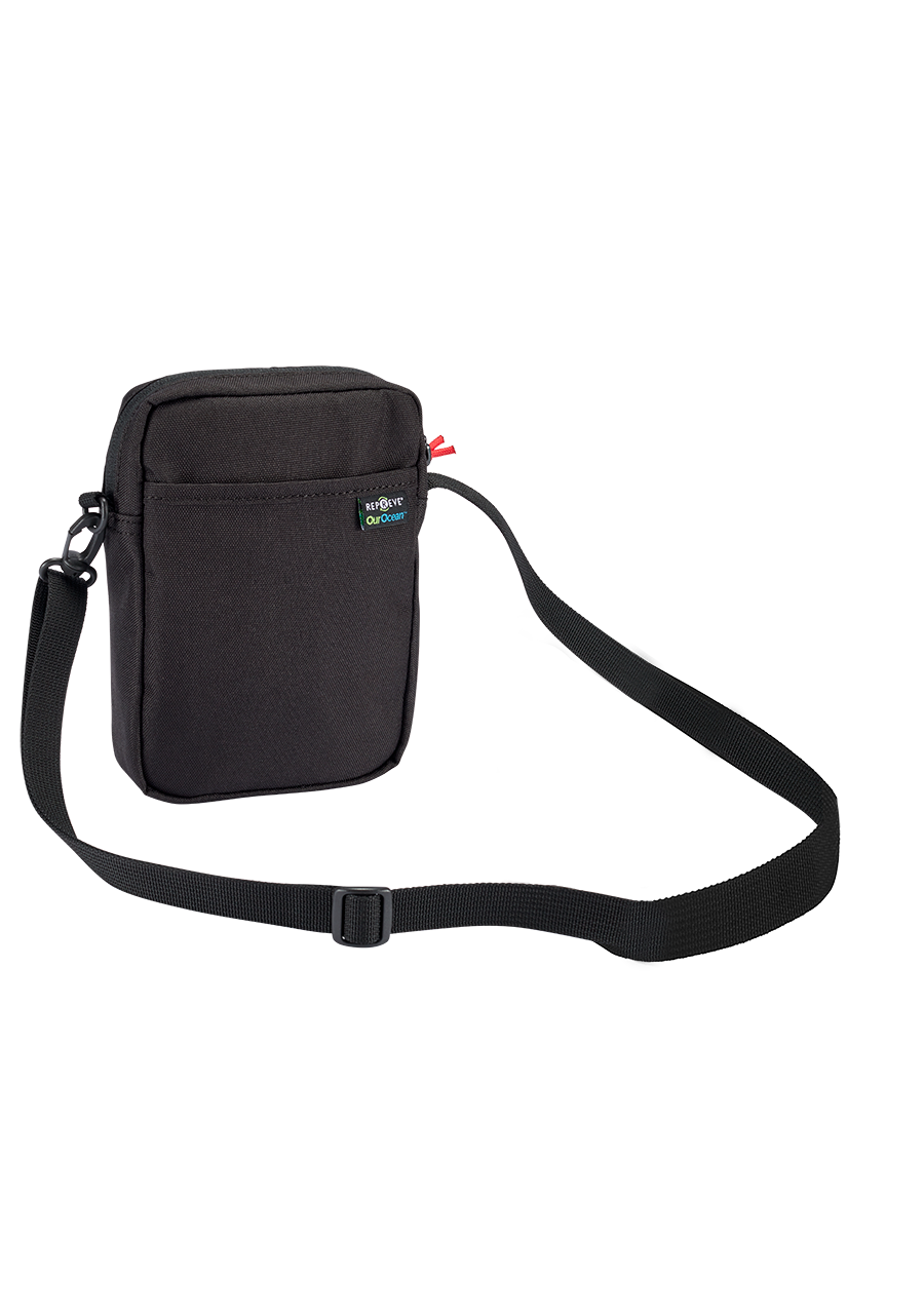 Stash Schultertasche - Schwarz / Rot View 2