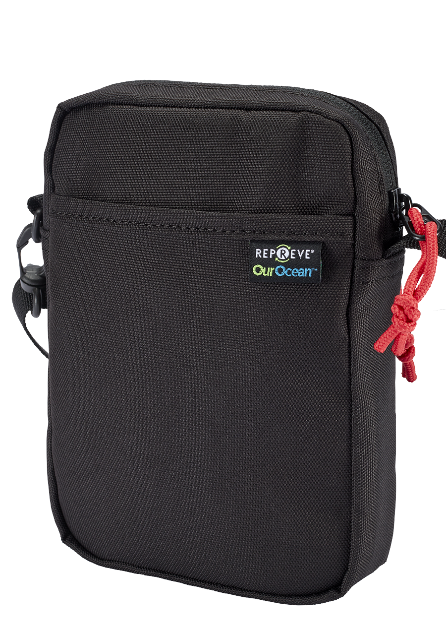 Stash Schultertasche - Schwarz / Rot View 4