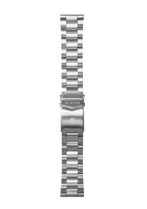 20 mm Edelstahlband – ganz in Silber