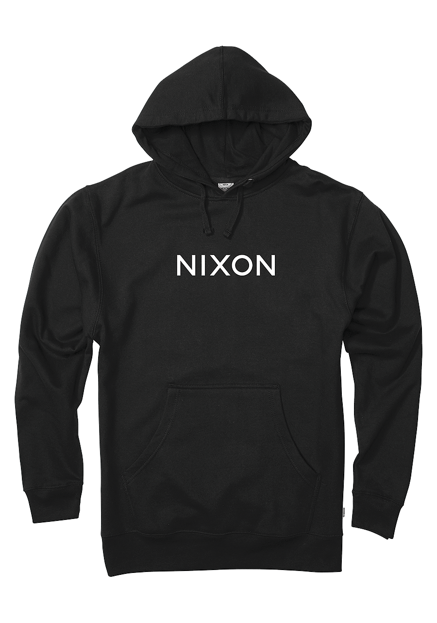 Wordmark Kapuzenpullover - Schwarz View 1