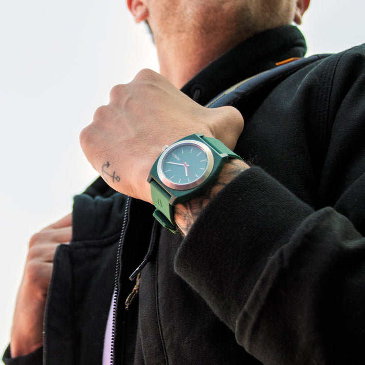 Time Teller OPP: Made with Other People’s Plastic