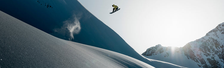 Person snowboarding