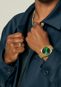 Time Teller - Gold / Grüner Sonnenstrahl View 9