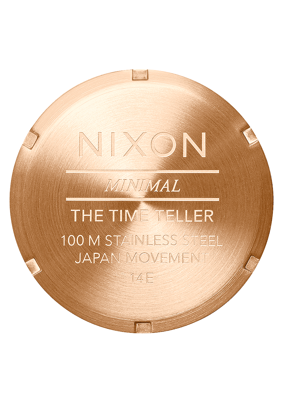 
Time Teller - Rose Gold / Gunmetal / Brown View 4