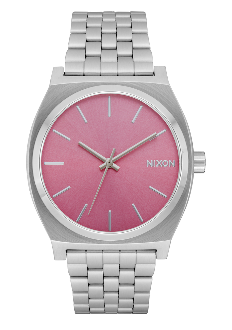 Time Teller - Silber / Pink
