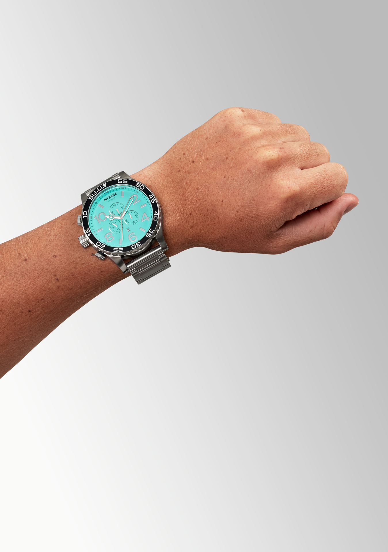 51-30 Chrono - Silver / Turquoise View 6