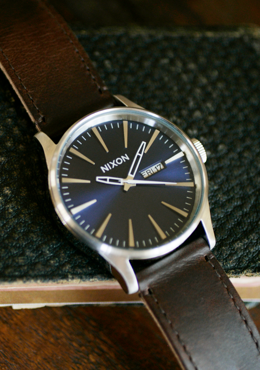 Sentry Leather - Blau / Braun