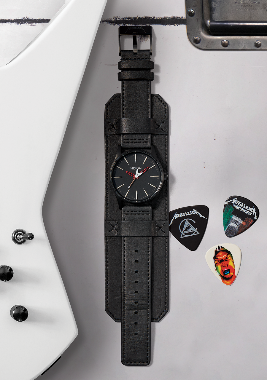 Sentry Leather - Schwarz / Rot / Suchen & Zerstören