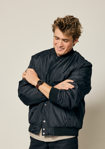 Porter Leather - Gunmetal / Charcoal / Taupe View 6