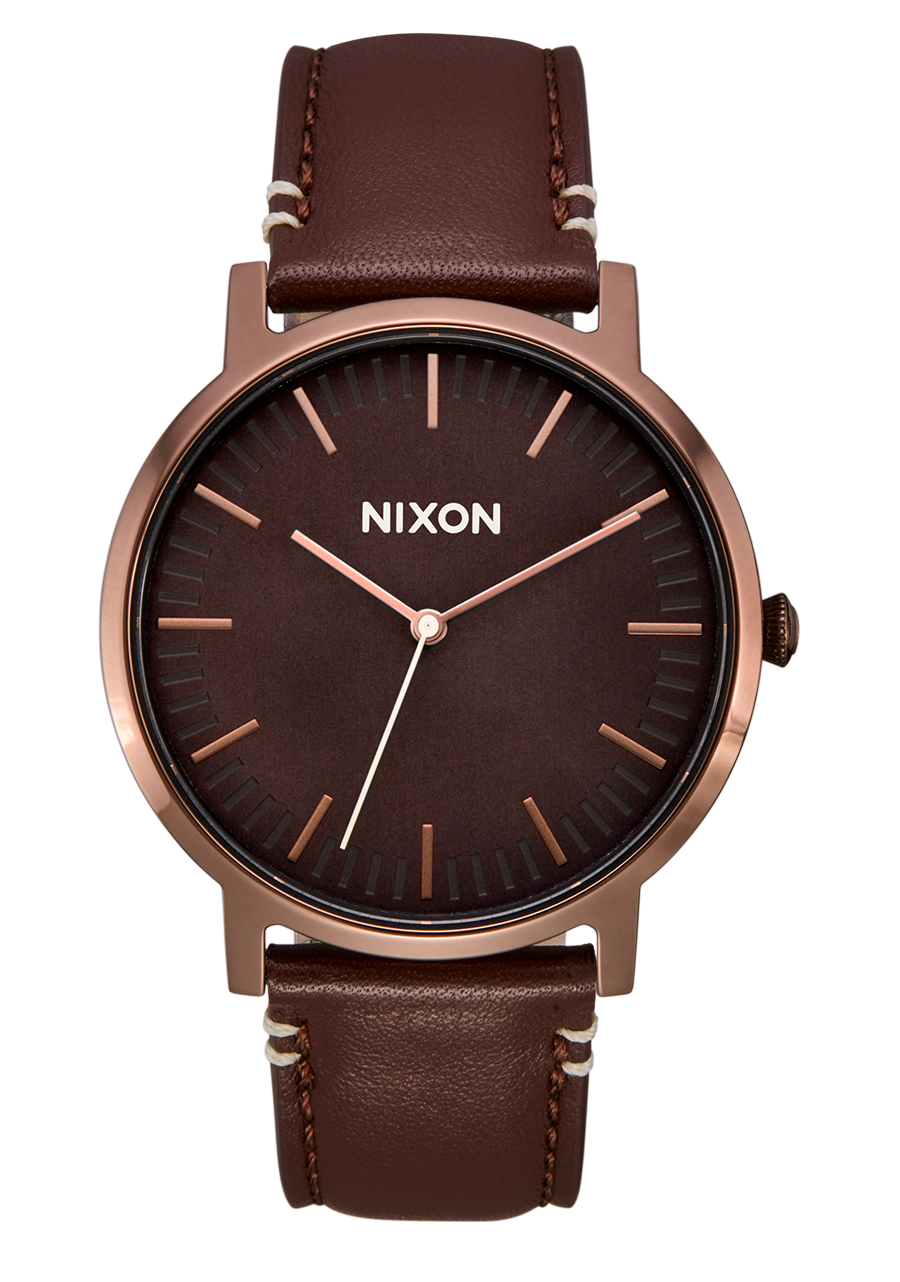 Porter Leather - Gunmetal / Charcoal / Taupe View 1