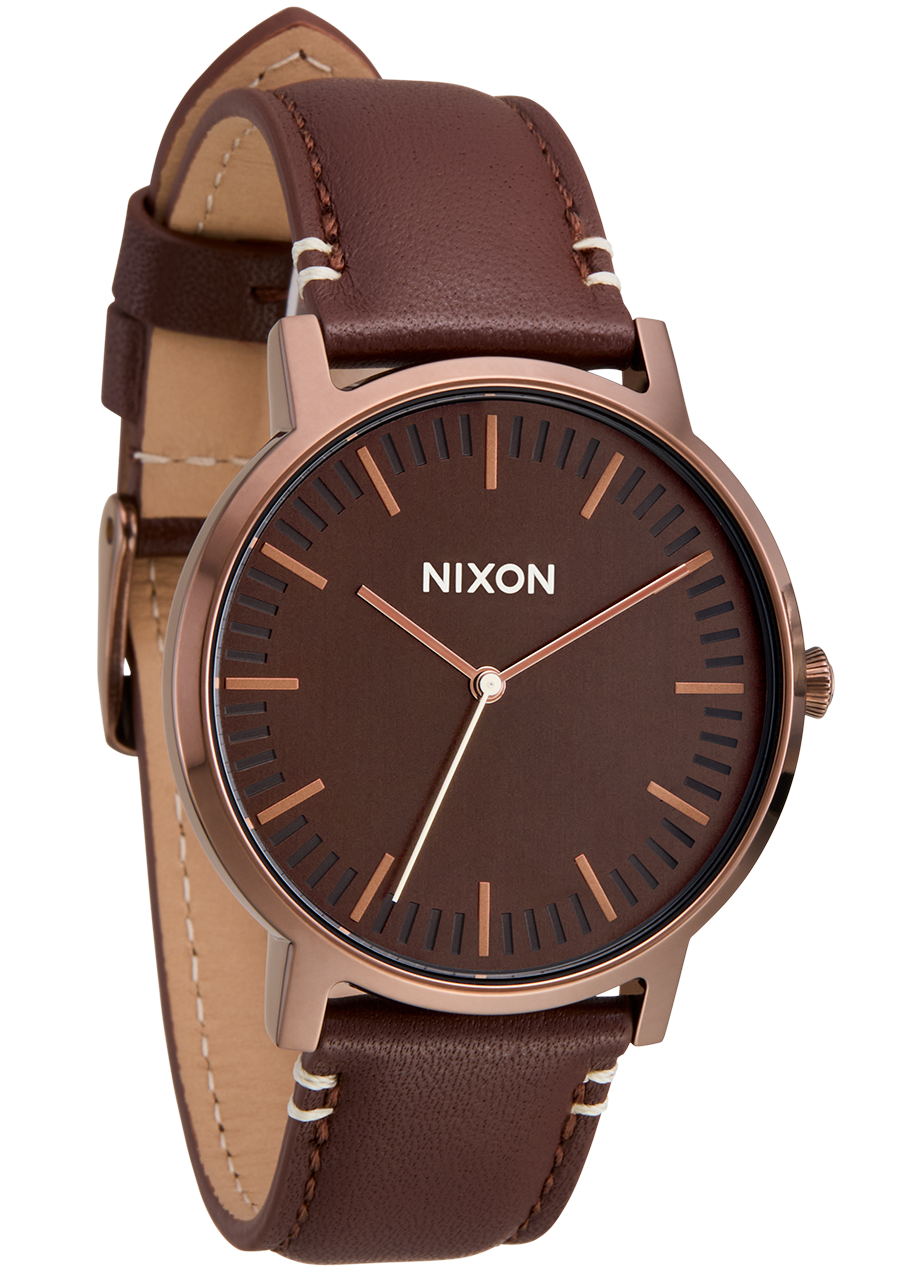 Porter Leather - Gunmetal / Charcoal / Taupe View 2