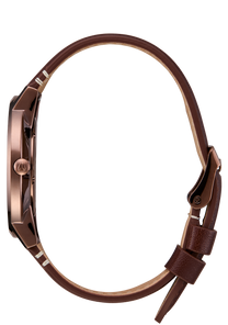 Porter Leather - Gunmetal / Charcoal / Taupe View 3