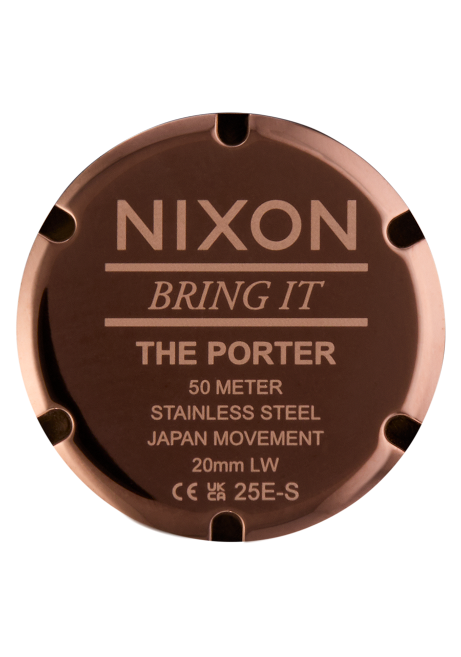 Porter Leather - Gunmetal / Charcoal / Taupe View 5