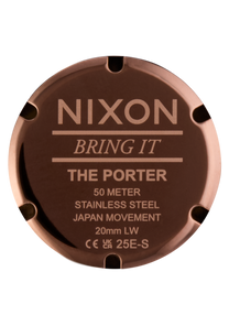 Porter Leather - Gunmetal / Charcoal / Taupe View 5