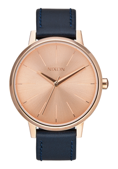 Kensington Leather - Roségold / Marineblau