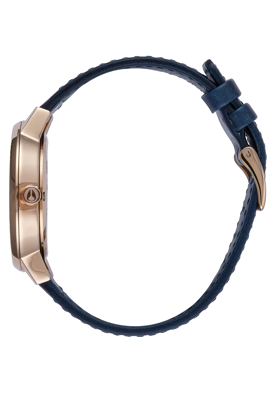 
Kensington Leather - Roségold / Marineblau View 2