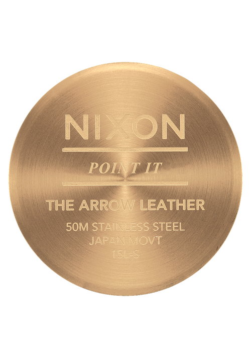 Arrow Leather - Gold / Schwarz