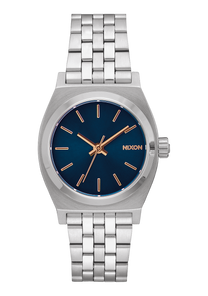 Medium Time Teller - Marineblau / Roségold View 1