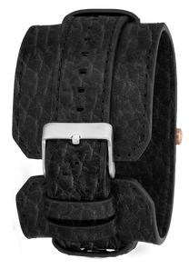 Time Teller Chrono Leder - Silber / Roségold / Schwarz View 4