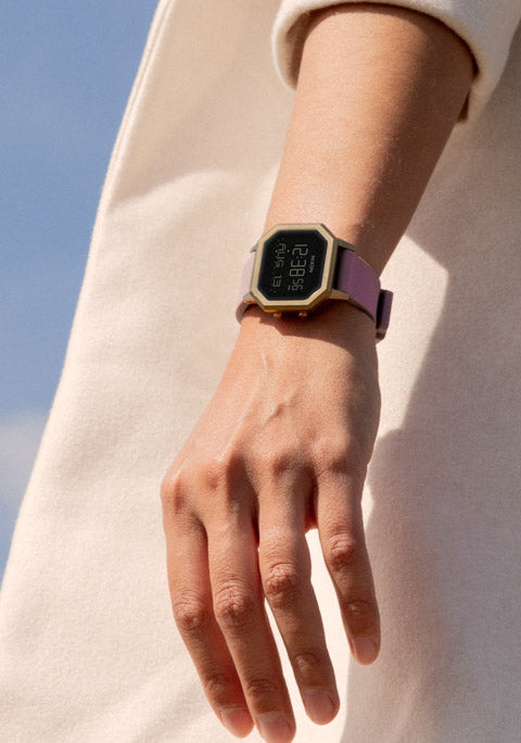 Siren Stainless Steel - Hellgold / Mauve