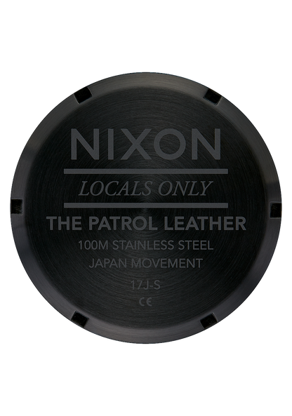 Patrol Leather - Schwarz / Silber / Schwarz View 4