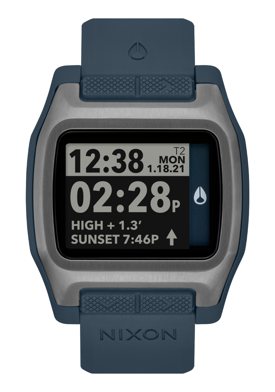 High Tide Uhr Dunkel Schiefer Digital – Nixon EU