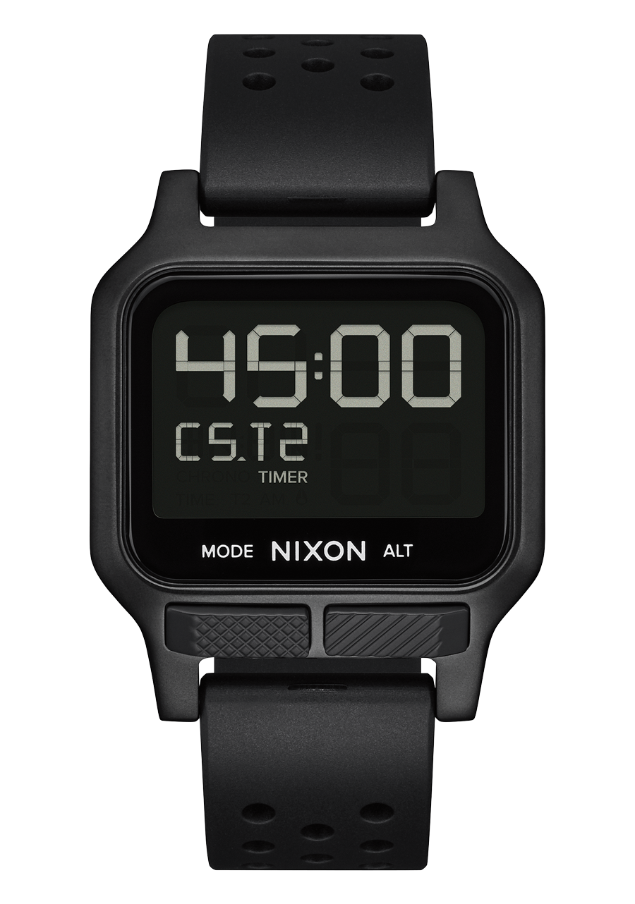 Heat Watch All Black Digital – Nixon EU - Main Image