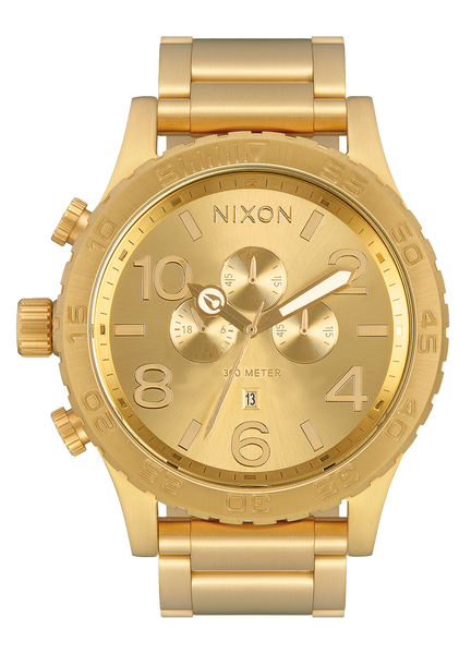 51-30 Chrono Uhr | Ganz Gold | Herren Edelstahl – Nixon EU