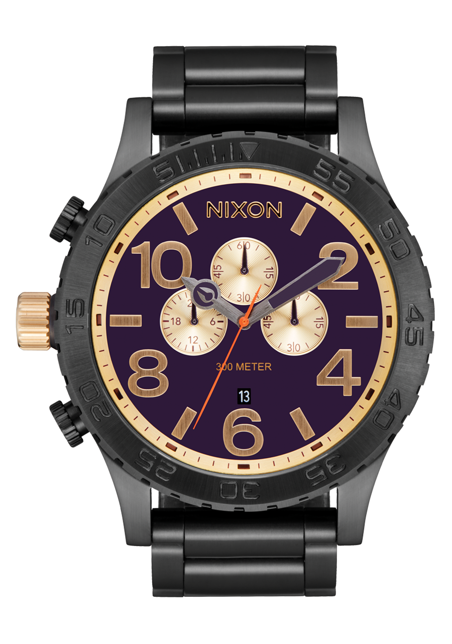 NIXON 51-30 CHRONO SIMPLIFY ライトウッド×ブラック