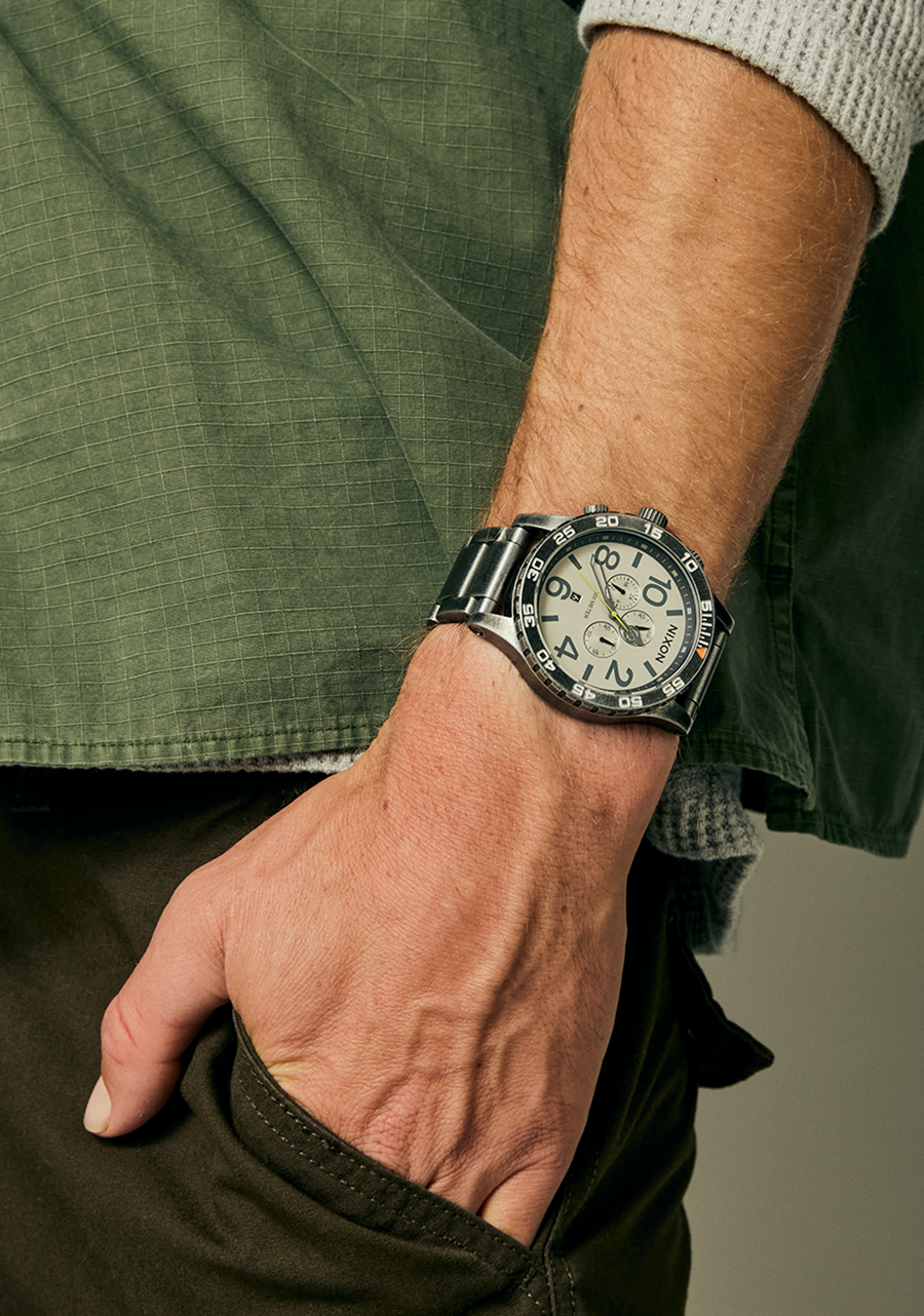 51-30 Chrono - Gold / Grüner Sonnenstrahl View 9