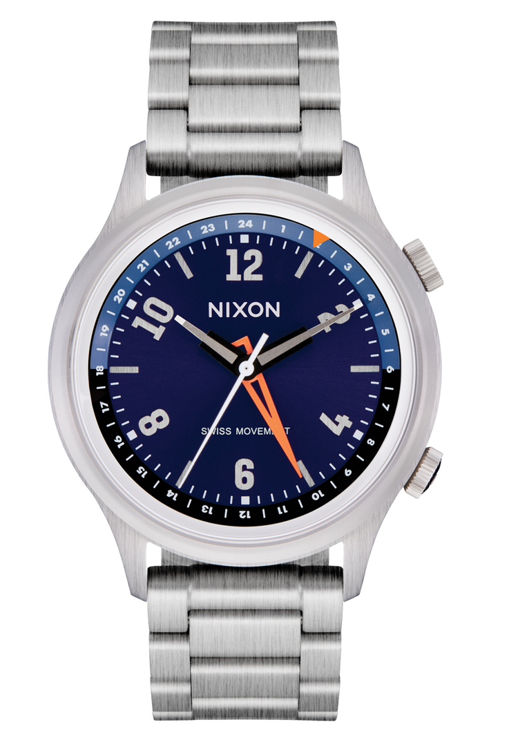 Drifter GMT - Silber / Mitternacht Sunray