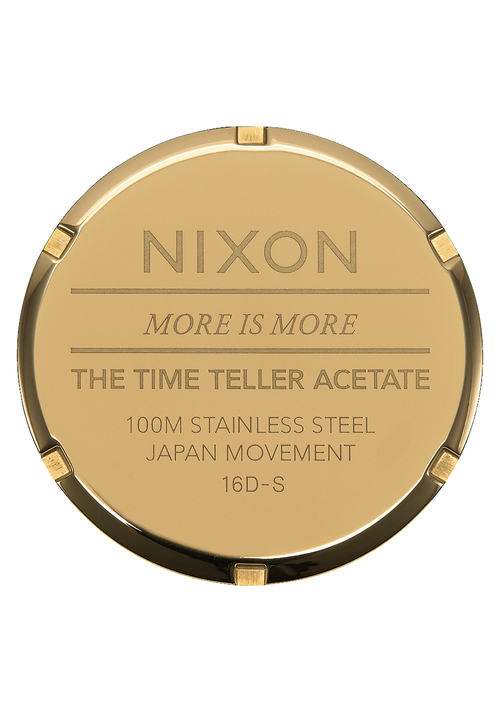 Time Teller Acetate - Creme-Schildpatt