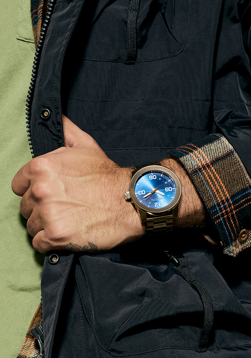 Corporal Stainless Steel - Desert Gold / Arles Blue
