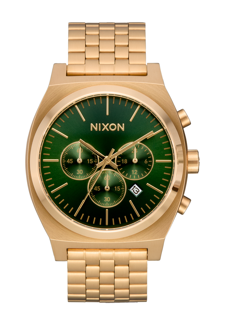 Time Teller Chrono - Gold / Grüner Sonnenstrahl