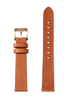 16mm Veg Tanned Leather Band - Sattel