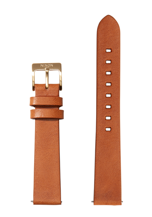 16mm Veg Tanned Leather Band - Sattel