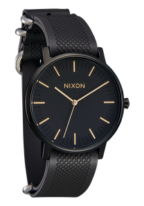 20mm FKM Rubber One Piece Band - Schwarz View 4