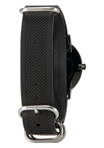 20mm FKM Rubber One Piece Band - Schwarz View 5