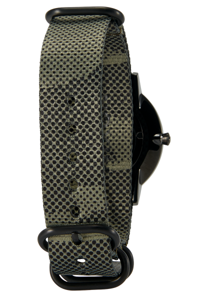 20mm Recycled One Piece Band - Olive / Tarnmuster View 5