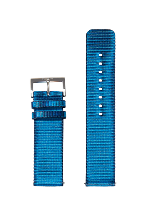 23mm Nylon #TIDE Band - Marineblau / Schwarz